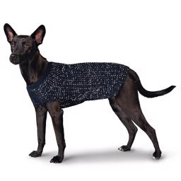 Hunter Finja Reflekterande stickad tröja för hunden i blått